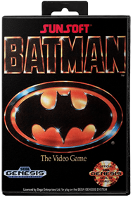 Batman: The Video Game - Box - Front - Reconstructed Image