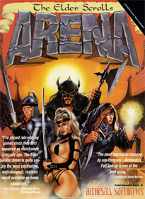 The Elder Scrolls: Arena - Advertisement Flyer - Front Image