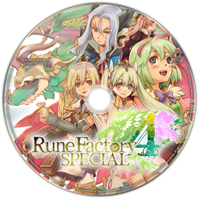 Rune Factory 4 Special - Fanart - Disc Image