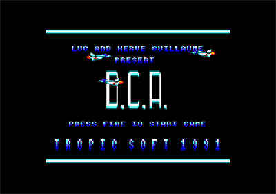 D.C.A. - Screenshot - Game Title Image