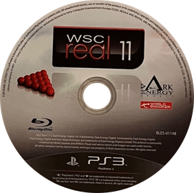 WSC Real 11: World Snooker Championship - Disc Image