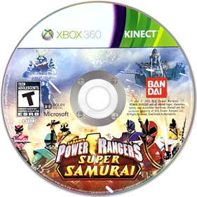 Power Rangers Super Samurai - Disc Image