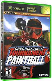 Greg Hastings' Tournament Paintball - Box - 3D Image