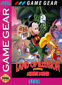 Land of Illusion Starring Mickey Mouse - Fanart - Box - Front