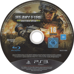 Heavy Fire: Shattered Spear - Disc Image