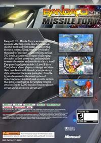 Bangai-O HD: Missile Fury - Fanart - Box - Back Image