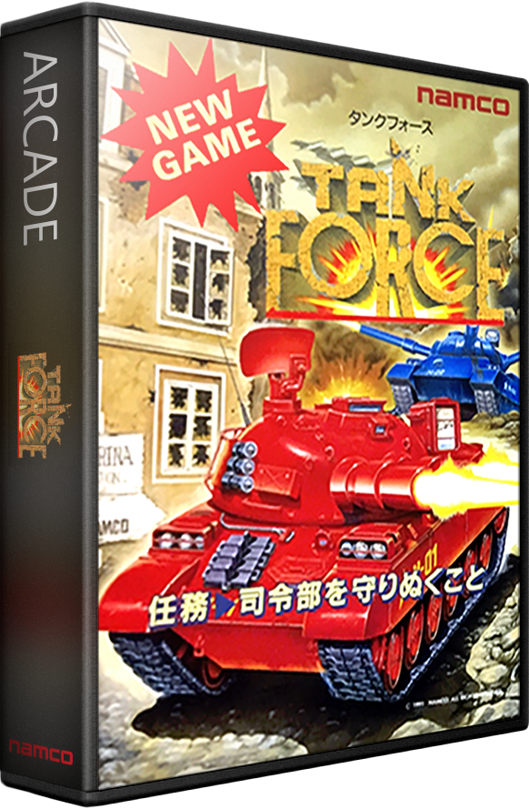 tank force namco box art