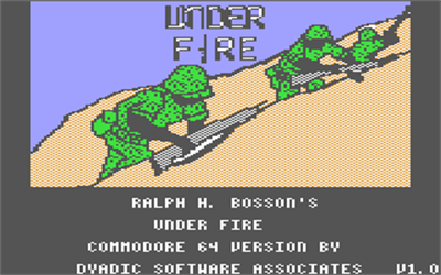 Under Fire! - Screenshot - Game Title Image