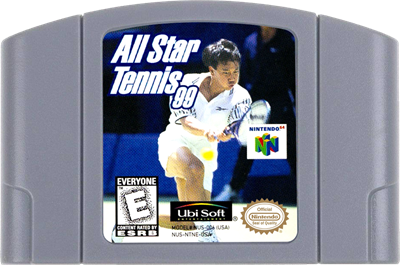 All Star Tennis 99 - Cart - Front Image
