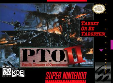 P.T.O. II: Pacific Theater of Operations - Box - Front Image