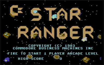 Star Ranger - Screenshot - Game Title Image