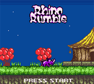 Rhino Rumble - Screenshot - Game Title Image