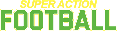 Super Action Football - Clear Logo Image
