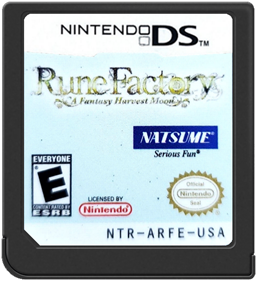 Rune Factory: A Fantasy Harvest Moon - Cart - Front Image