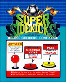 Super Sidekicks - Arcade - Controls Information Image