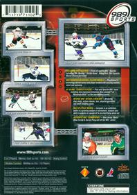 NHL FaceOff 2001 - Box - Back Image