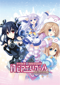 Hyperdimension Neptunia Re;Birth2: Sisters Generation - Fanart - Box - Front