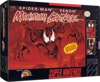 Spider-Man Venom: Maximum Carnage - Box - 3D Image