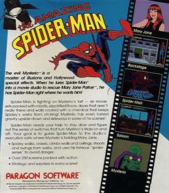 The Amazing Spider-Man - Box - Back Image