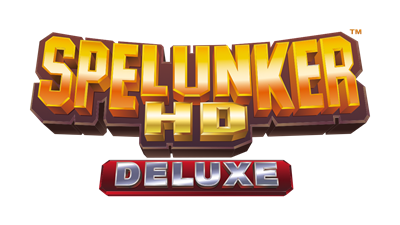 Spelunker HD Deluxe - Clear Logo Image