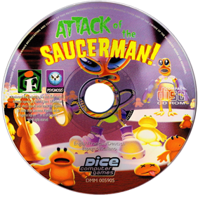 Attack of the Saucerman! - Disc Image