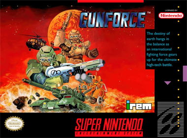 GunForce - Fanart - Box - Front Image