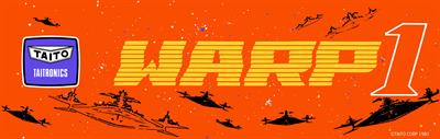 Warp 1 - Arcade - Marquee Image