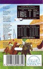 Turf-Form: Beat the Bookie!  - Box - Back Image