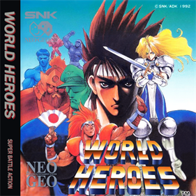 World Heroes - Box - Front - Reconstructed