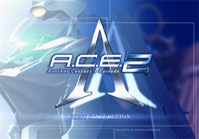 A.C.E.: Another Century's Episode 2 - Screenshot - Game Title Image