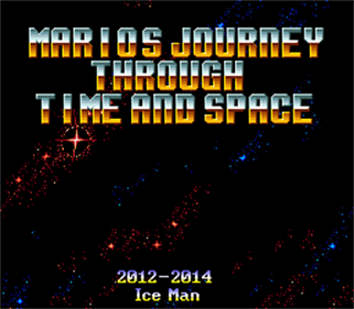 Mario's Journey Through Time & Space - Screenshot - Game Title Image