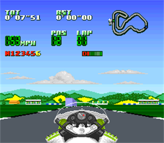 Kawasaki Superbike Challenge - Screenshot - Gameplay Image