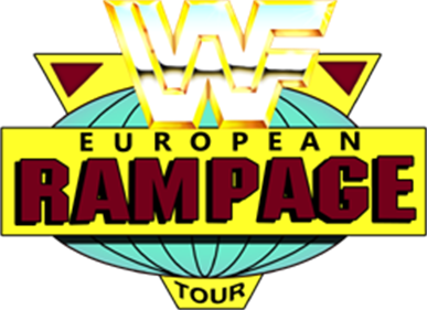 WWF European Rampage Tour - Clear Logo