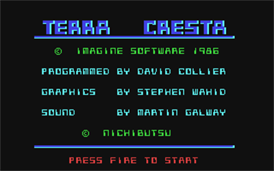 Terra Cresta - Screenshot - Game Select Image