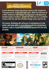 Tales of Monkey Island: Chapter 1: Launch of the Screaming Narwhal - Box - Back Image
