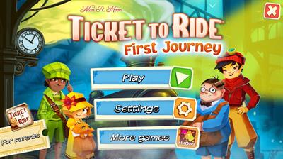 Ticket to Ride: First Journey - Screenshot - Game Select Image