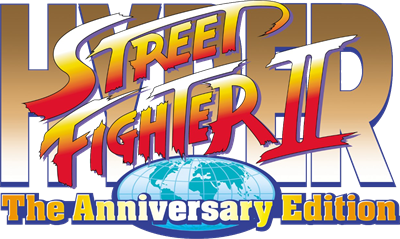 Hyper Street Fighter II: The Anniversary Edition - Clear Logo Image