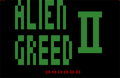 Alien Greed II - Screenshot - Game Title Image