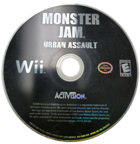 Monster Jam: Urban Assault - Disc Image