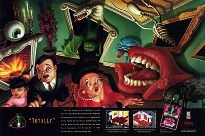Haunting Starring Polterguy - Advertisement Flyer - Front Image