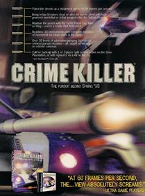 Crime Killer - Advertisement Flyer - Front Image