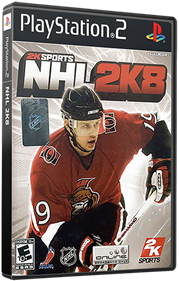 NHL 2K8 - Box - 3D Image