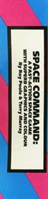 Space Command - Box - Back Image