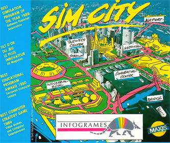 Sim City - Box - Front