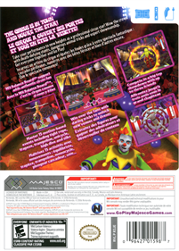 Go Play: Circus Star - Box - Back Image