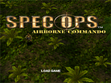 Spec Ops: Airborne Commando - Screenshot - Game Title Image