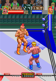 Wrestle War - Screenshot - Gameplay Image