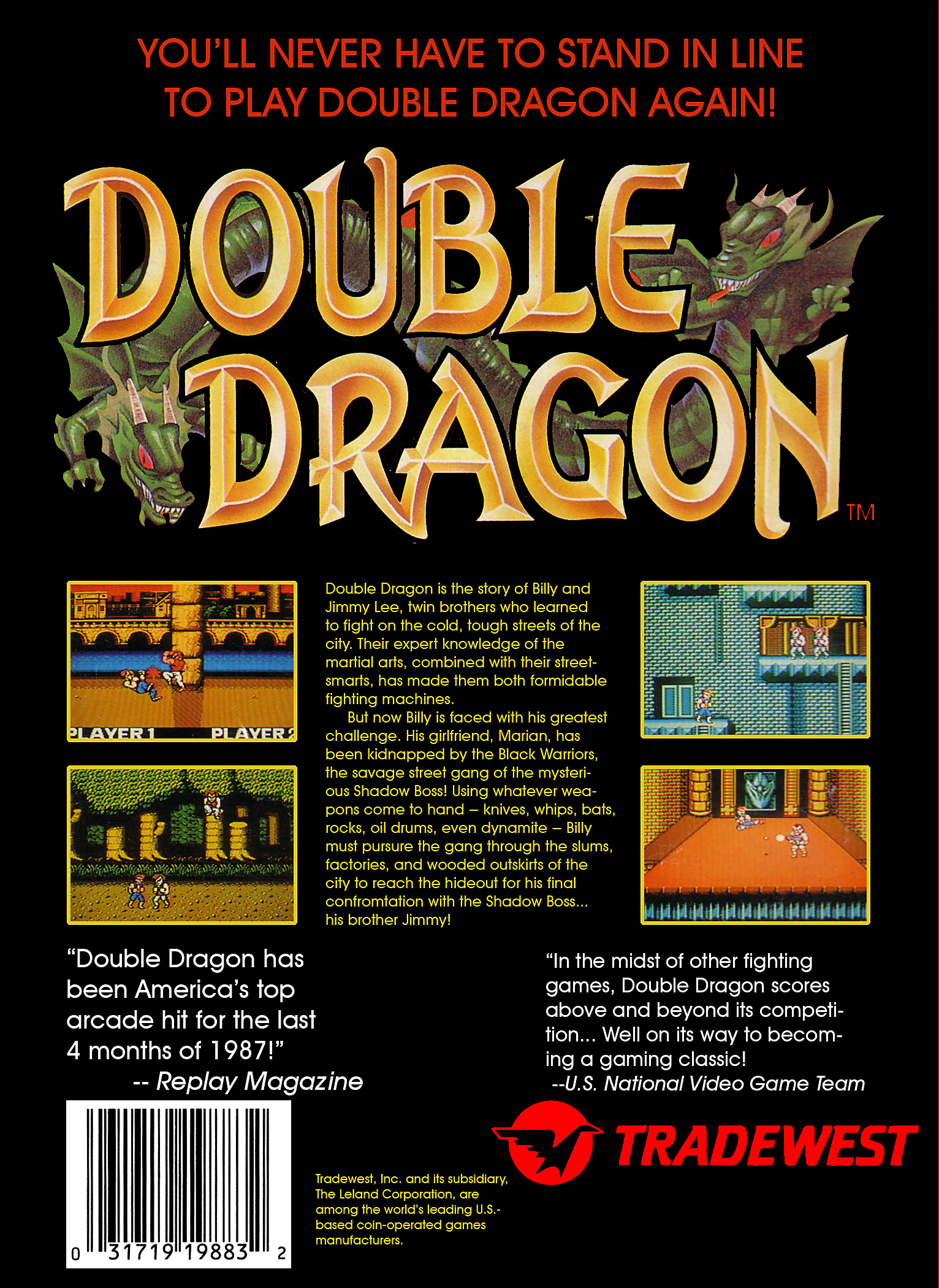 Double Dragon IV Review · Bimmy and Jimmy are back, baby!