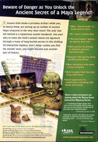 Nancy Drew: Secret of the Scarlet Hand - Box - Back Image