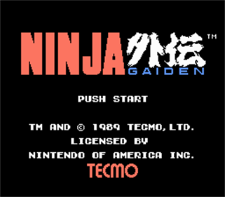 Ninja Gaiden: Evil Edition - Screenshot - Game Title Image